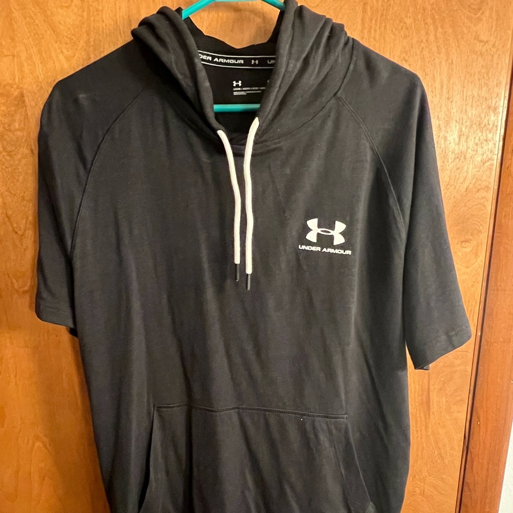 Under Armour short sleeve hoodie